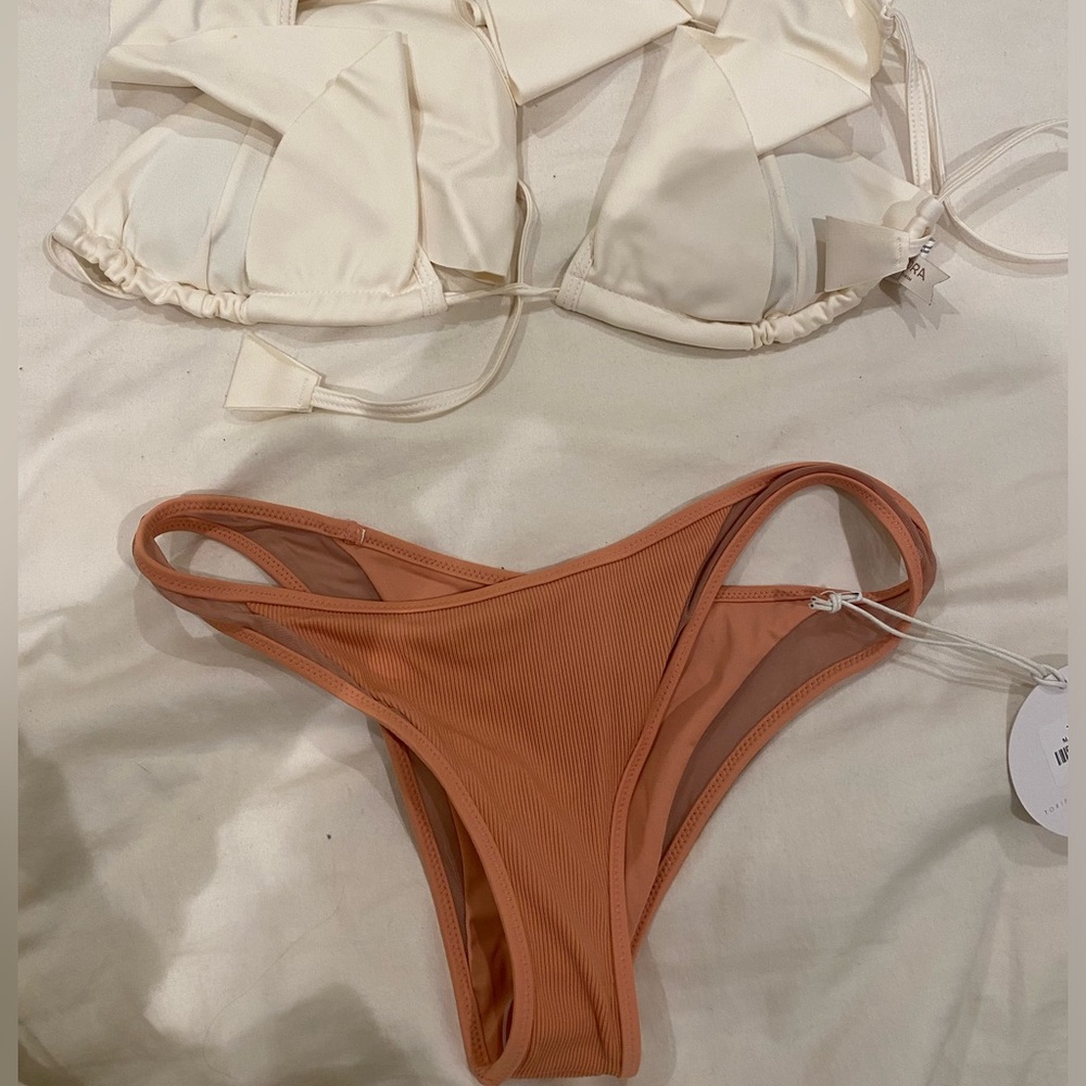 Tori Praver Never worn, tags on bikini bottom